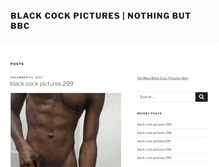 Tablet Screenshot of blackcockpictures.com